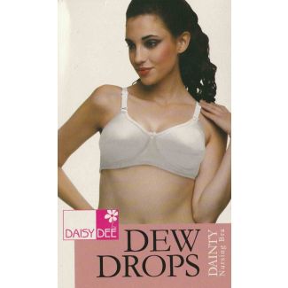 Main Image:
Daisy Dee Dew Drops Dainty nursing bra front view