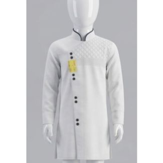 Boys White Printed Full Sleeve Shirt for stylish everyday wear India