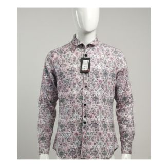 Floral Sanganeri Print Cotton Shirt Full Sleeve