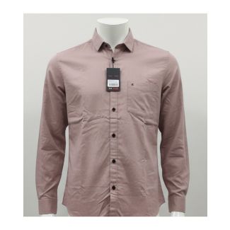 Mauve pink cotton shirt full sleeve casual wear India