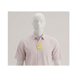 Mens light pink striped cotton half sleeve shirt for casual wear in India