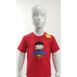 Red Superman Kids T-Shirt with graphic print India