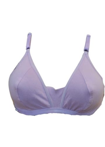 Lavender Color Full Coverage Bra