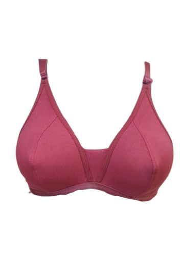 Wine Color Full Coverage Bra