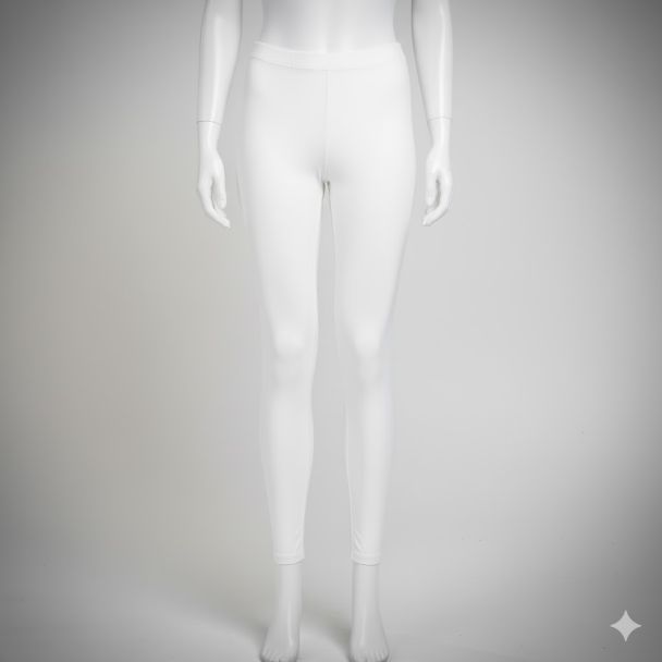 white leggings women, ladies white ankle leggings, cotton white leggings, 210 gsm leggings white, 4 way stretch leggings, premium white leggings, gangavathiexports leggings
