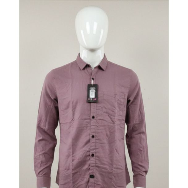 Mauve cotton full sleeve casual shirt India