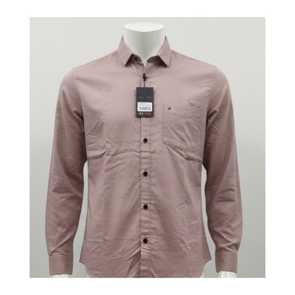 Mauve pink cotton shirt full sleeve casual wear India