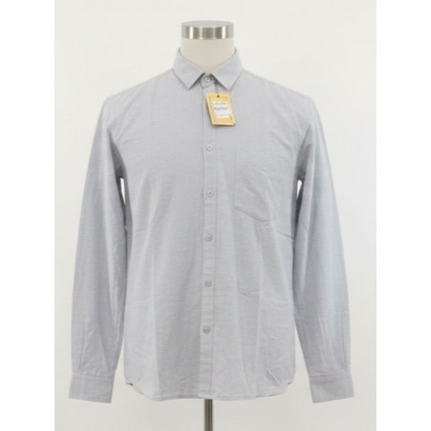 Men's Light Blue Checkered Cotton Shirt - Full Sleeve - Gangavathi Exports