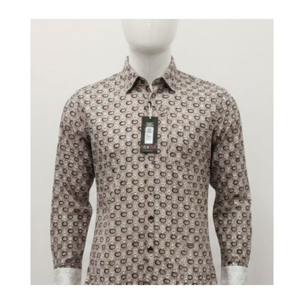 Patterned casual shirt full sleeve button down India