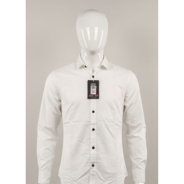 White cotton men's full sleeve shirt India